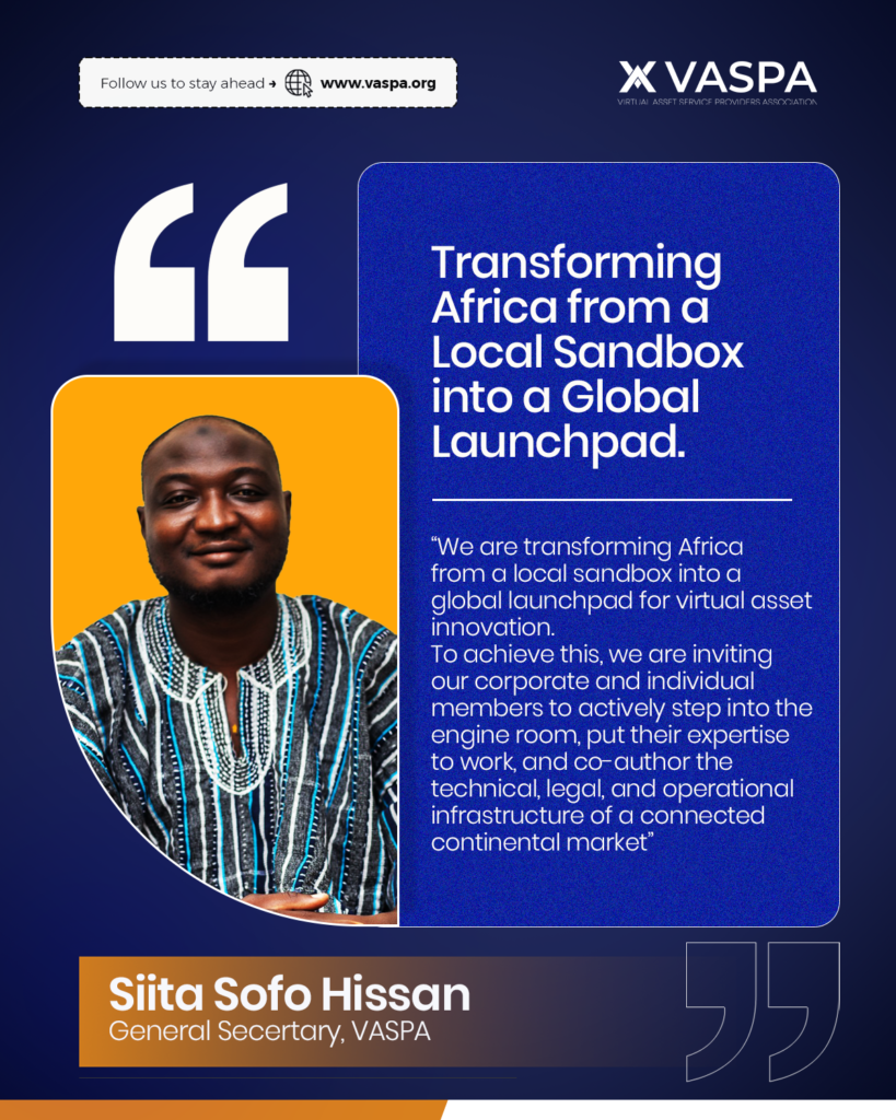 Building Africa’s Digital Infrastructure VASPA Activates Standing Committees Technical Working Groups_ Siita Sofo Hissan, Secretary-General, VASPA