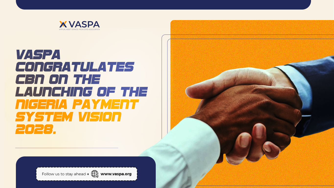 VASPA Welcomes the Central Bank of Nigeria’s Payments System Vision 2028