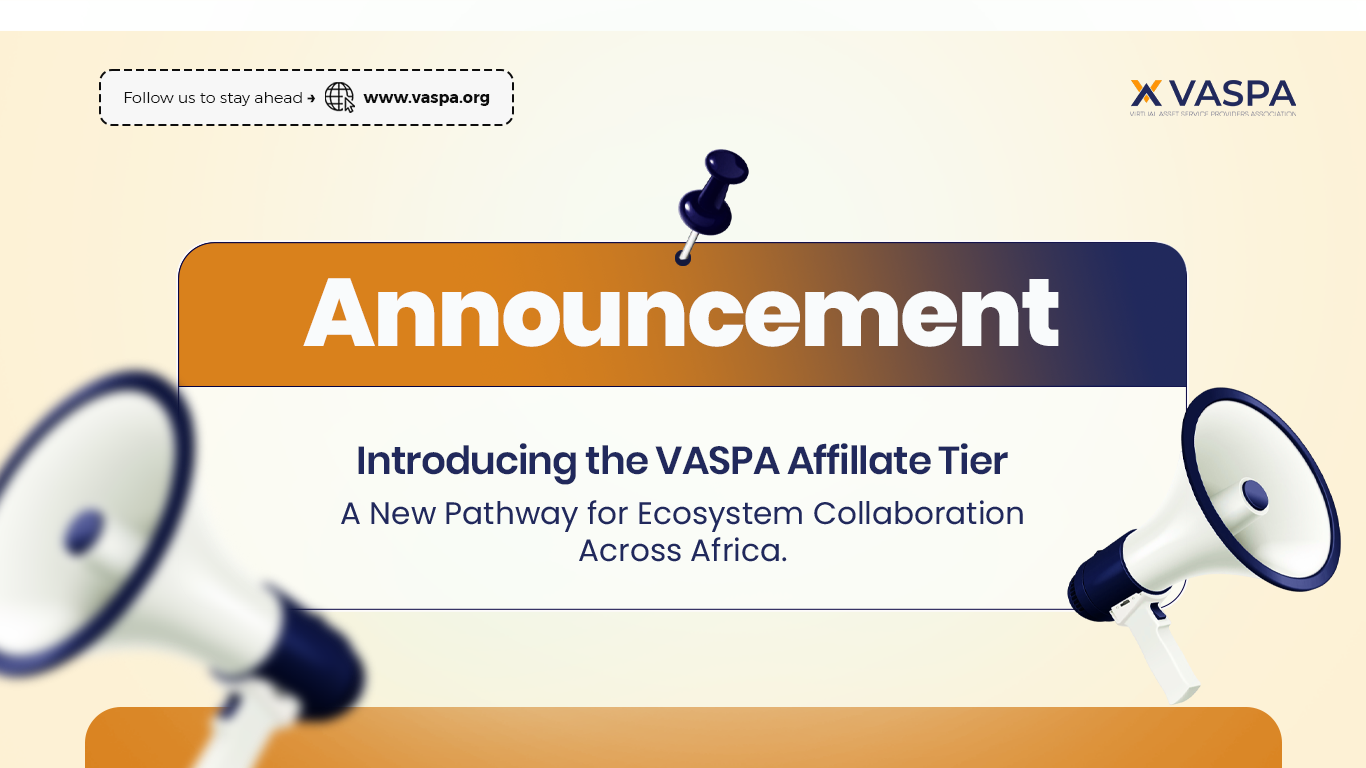 Public Update Introducing the VASPA Affiliate Tier – A New Pathway for Ecosystem Collaboration