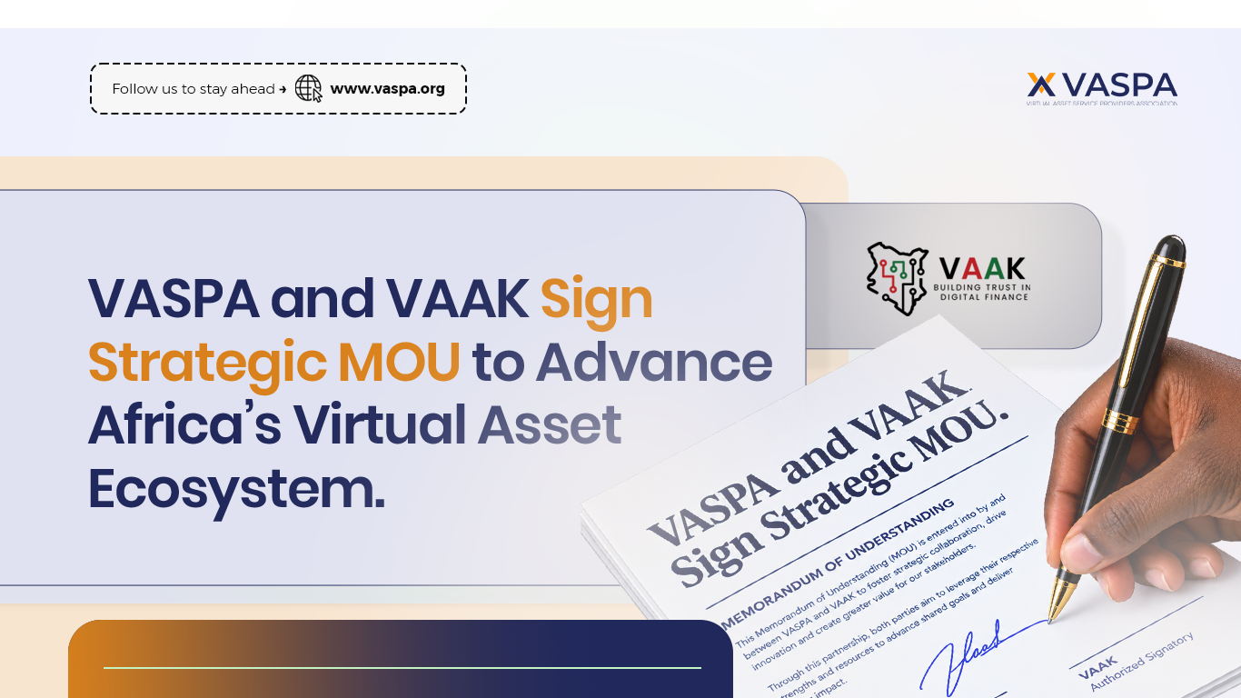 VASPA and VAAK Sign Strategic MOU to Advance Africa's Virtual Asset Ecosystem